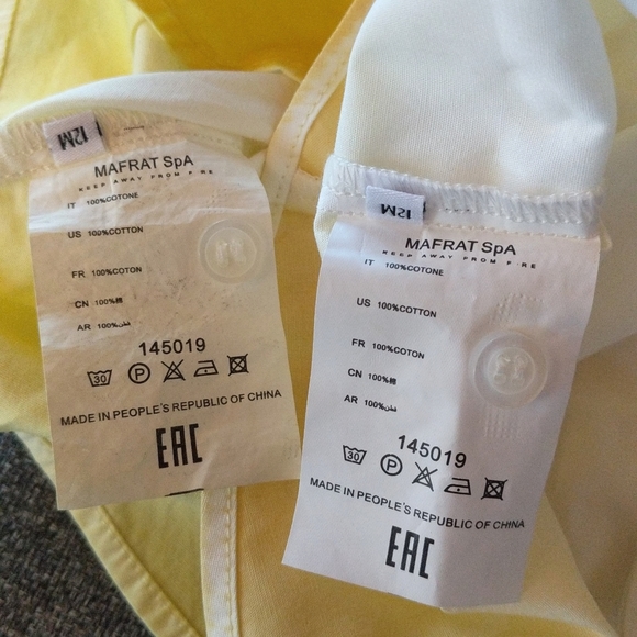 NWOT Gianfranco FERRE Cotton Shirt For Kids - Picture 9 of 10